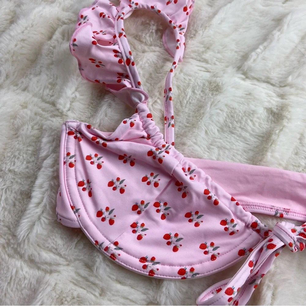 Frankies Bikinis pretty pink
